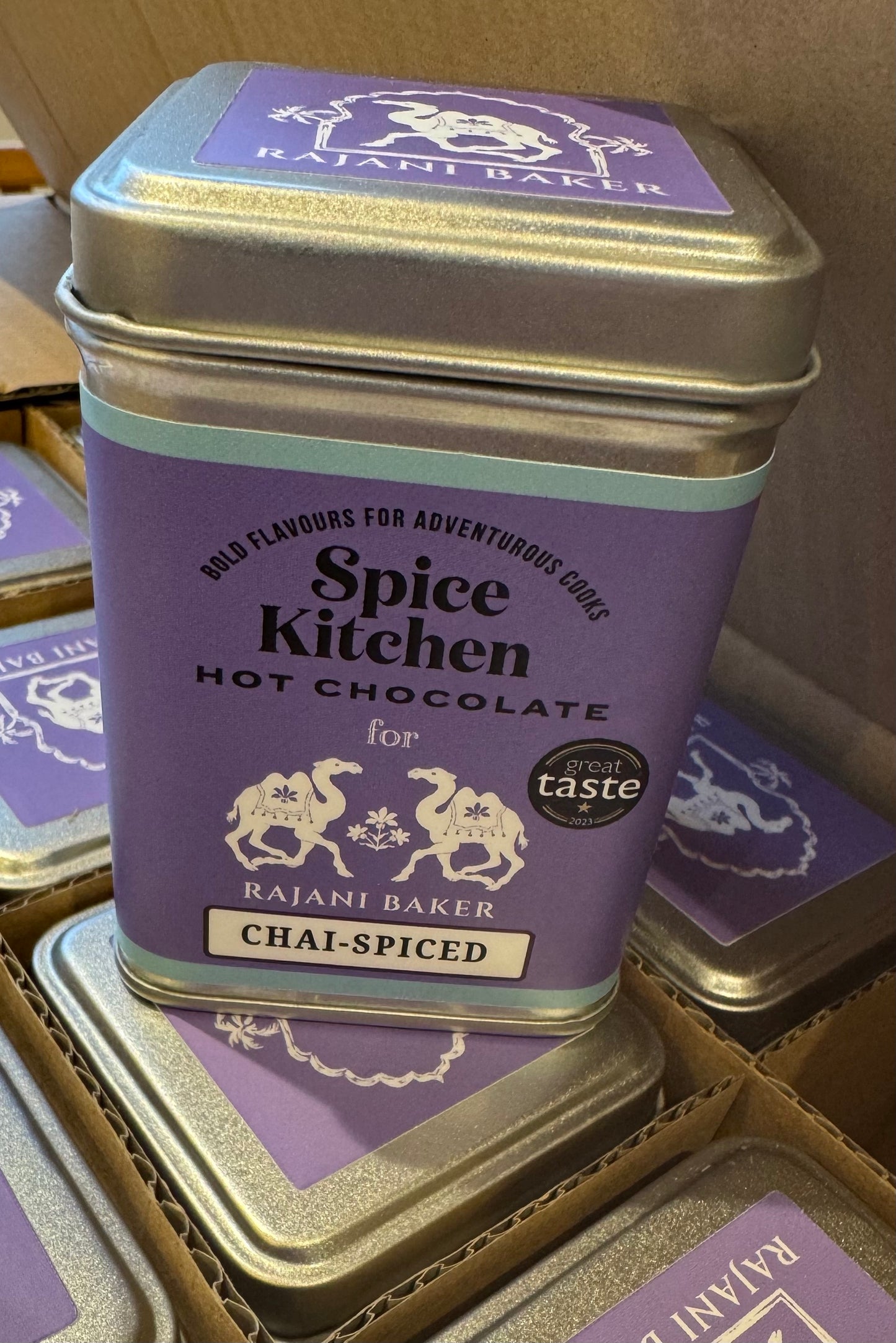 Chai-Spiced Hot Chocolate Mini Tin