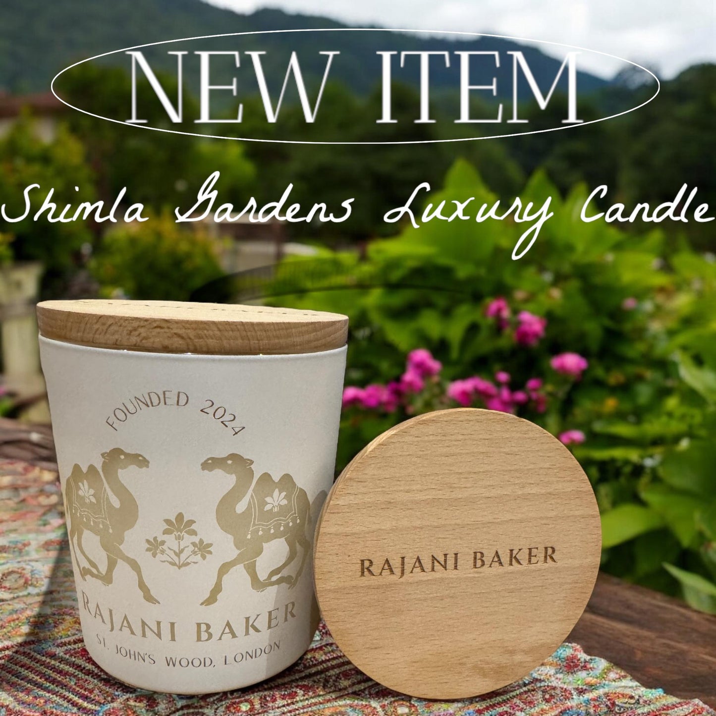 Shimla Gardens Luxury Candle